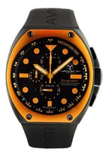 SA BK 2002 Super Tonneau Black PVD Steel Case Aluminum Interchangeable Bezel Luminous Chrono Tachymeter