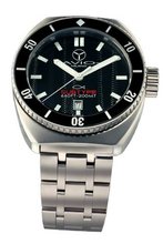 SUB AC BK Subtype Stainless Steel Black Unidirectional Bezel Black Luminous Dial