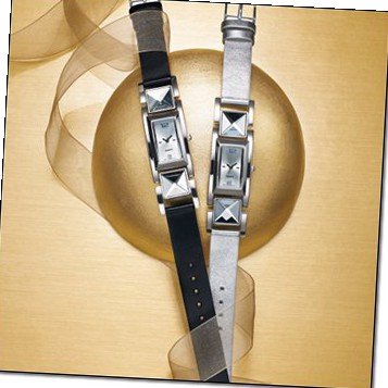 Faceted Accents Strap (Black)