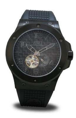 AWI Automatic Self Winding Black PVD Plating Case/Transparent Case Back