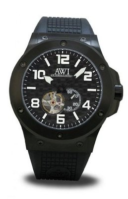 AWI Automatic Self Winding Black PVD Plating Case/Transparent Case Back