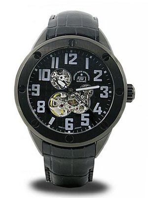 AWI Automatic Self Winding Rose Gold 8 Micron Plating Case/Transparent Case Back