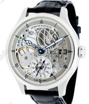 Azimuth Militare-1 Officer Squelette Art Deco