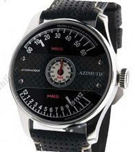 Azimuth Round-1 Heures et Minutes Bi-Retrograde