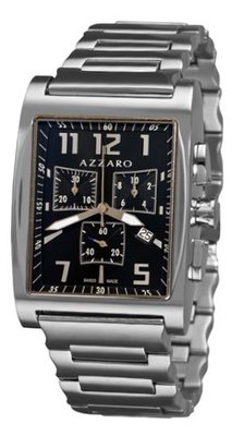 Azzaro AZ1250.12BM.008 Chronograph Black Dial Bracelet