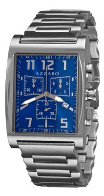 Azzaro AZ1250.12EM.006 Chronograph Blue Dial Bracelet