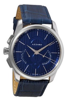 Azzaro AZ2060.13EE.000 Legand Chronograph Blue Dial and Strap
