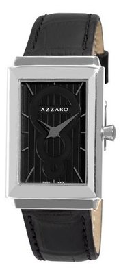 Azzaro AZ2061.12BB.000 Legand Rectangular Black Dial and Strap
