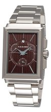 Azzaro AZ2061.13HM.000 Legand Rectangular Chronograph Brown Dial Bracelet