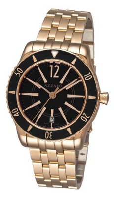 Azzaro AZ2200.52BM.05B Coastline Rose PVD Black Dial