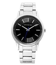 chrome signature , silver.