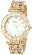 Badgley Mischka BA/1222WMGB Swarovski Crystal Accented Gold-Tone Bracelet