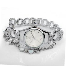 Baidi BBD-71098S Classic Analog Stainless Steel Bracelet Silver