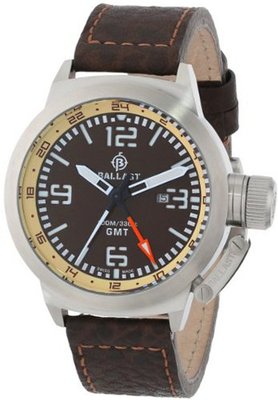 Ballast BL-3102-05 Trafalgar Analog Display Swiss Quartz Brown