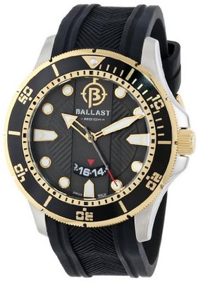 Ballast BL-3114-09 Vanguard Analog Display Swiss Quartz Black