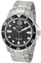 Ballast BL-3114-11 Vanguard Analog Display Swiss Quartz Silver