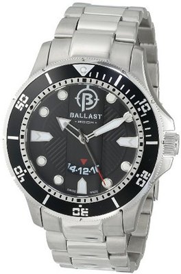 Ballast BL-3114-11 Vanguard Analog Display Swiss Quartz Silver