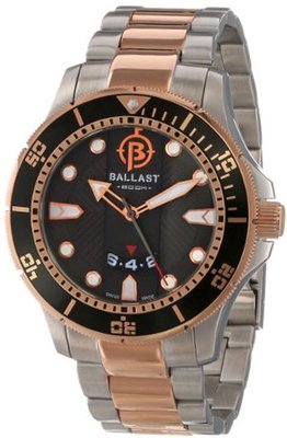 Ballast BL-3114-55 Vanguard Analog Display Swiss Quartz Two Tone