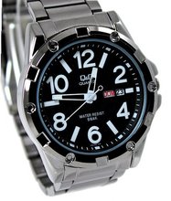 Business Sports Gunmetal Black Link Bracelet