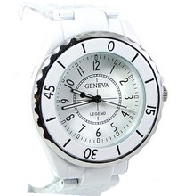 Geneva White Dress 40mm Case
