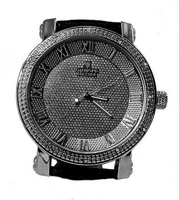 Ice Maxx Gunmetal  Dress Diamond Accents Ice Bling Flash 50mm Case