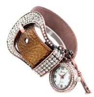uBargain-Jewelry Buckle Bracelet Copper with Key & Lock Charm By Bargain-jewelry 