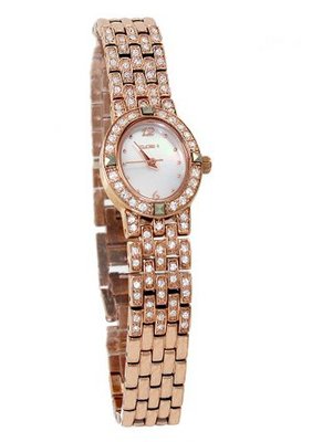 uBargain-Jewelry Ladies Elgin Rose Gold Tone Dress 24mm Bezel 