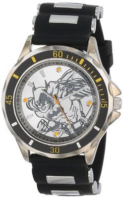 Batman BAT9019 Black Rubber Strap Analog