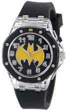 Batman Kids' BAT9114 Analog Display Analog Quartz Black