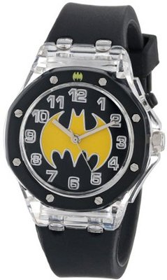 Batman Kids' BAT9114 Analog Display Analog Quartz Black