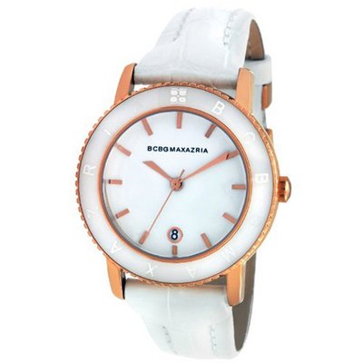 BCBGMAXAZRIA BG6350 Analog Essentials White Glossy Dial