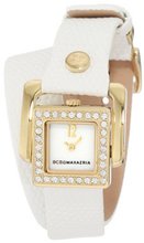 BCBGMAXAZRIA BG6369 Arabasque Custom Hinged Square Case with Pavé Stone Detail