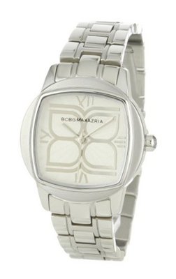 BCBGMAXAZRIA BG8245 Analog Icon Silver White Dial