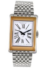 No 7 Stainless Steel 18k Yellow Gold Bezel