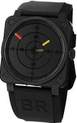 Bell and Ross Aviation Radar Black Dial Mechanical BR0392-RADAR