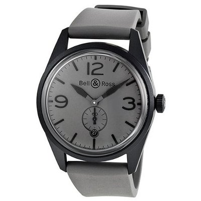 Bell and Ross Vintage Commando Grey Dial BRV123-COMMANDO