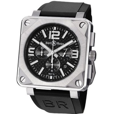 Bell & Ross Aviation Titanium Automatic Chronograph BR 01-94 PRO TITANIUM CARBON FIBER