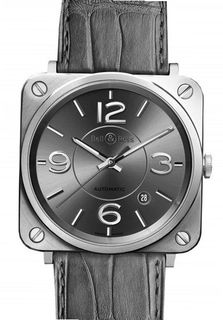 Bell & Ross BR Instrument BR S Officer Ruthenium