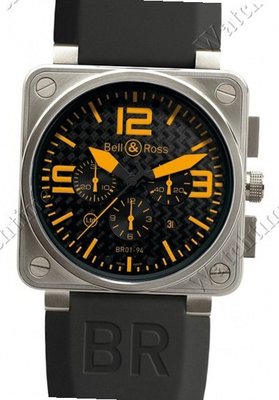 Bell & Ross BR Instrument BR01-94 Titanium Orange