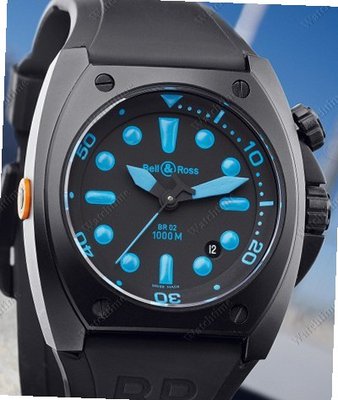 Bell & Ross BR Instrument BR02 Automatic - Instrument Blue