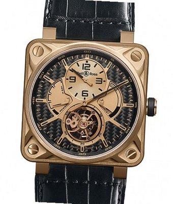 Bell & Ross BR Instrument Instrument BR 01 Tourbillon Gold