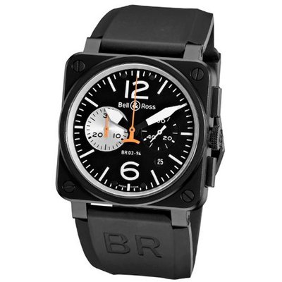 Bell & Ross BR03-94BLCKWHIT