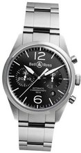 Bell & Ross Vintage Original Br 126 Br126-Original-Black-Ss