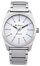 Ben Sherman BS004 White and Silver Bracelet