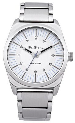 Ben Sherman BS004 White and Silver Bracelet