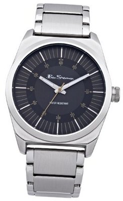 Ben Sherman BS005 Black and Silver Bracelet