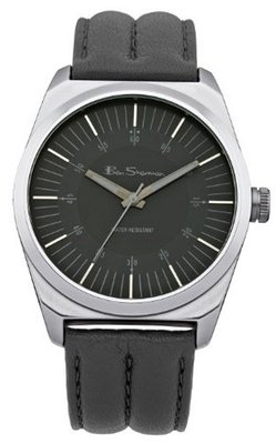 Ben Sherman BS007 All Grey Leather Strap