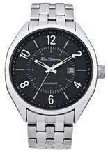 Ben Sherman BS015 Black and Silver Bracelet