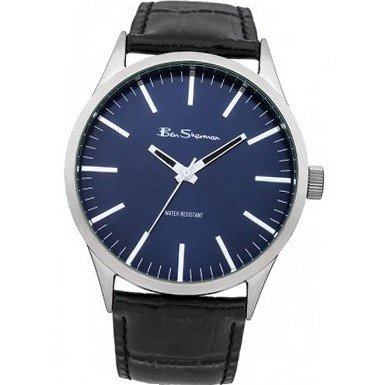 Ben Sherman BS060 Black Leather Strap