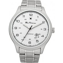 Ben Sherman BS065 White and Silver Bracelet